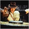 Les Aventuriers de l'Arche perdue : photo Harrison Ford, Steven Spielberg