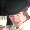 Orange mécanique : photo Malcolm McDowell, Stanley Kubrick
