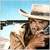 Le Bon, la brute et le truand : photo Clint Eastwood, Sergio Leone
