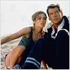 Le Monde ne suffit pas : photo Denise Richards, Michael Apted, Pierce Brosnan