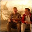 La possibilité d'une île : photo Benoît Magimel, Michel Houellebecq