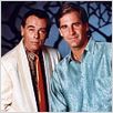 Code Quantum : photo Dean Stockwell, Scott Bakula