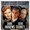 Le Rideau de fer : affiche Dana Andrews, Gene Tierney, William A. Wellman