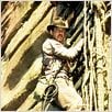 Indiana Jones et le Temple maudit : photo Harrison Ford, Steven Spielberg