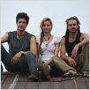 Les Pieds dans le vide : photo Eric Bruneau, Guillaume Lemay-Thivierge, Laurence Leboeuf