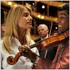 Le Concert : photo Mélanie Laurent, Radu Mihaileanu