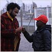 Deux flics sur les docks : photo Djibril Pavadé, Télesphore Teunou-Samen