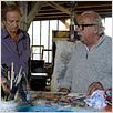 Bienvenue Parmi Nous : photo Jean Becker, Patrick Chesnais