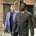 Black/white : photo Ashton Kutcher, Bernie Mac, Kevin Rodney Sullivan