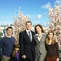 Commander in Chief : photo Caitlin Wachs, Geena Davis, Jasmine Anthony, Kyle Secor, Matt Lanter