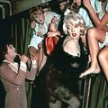Certains l'aiment chaud : photo Billy Wilder, Jack Lemmon, Marilyn Monroe, Tony Curtis