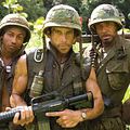 Tonnerre sous les Tropiques : Photo Alpa Chino, Ben Stiller, Brandon T. Jackson, Kirk Lazarus, Robert Downey Jr.
