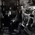 Rebecca : photo Alfred Hitchcock, George Sanders, Laurence Olivier, Leo G. Carroll