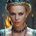 Blanche-Neige et le chasseur : photo Charlize Theron, Rupert Sanders