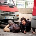 De l'autre côté du périph : photo Laurent Lafitte, Omar Sy