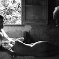 L'Artiste et son modèle : photo Aida Folch, Götz Otto