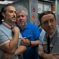 Les Amants passagers : photo Carlos Areces, Javier Cámara, Pedro Almodóvar