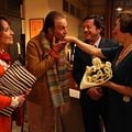 La Cage Dorée : photo Chantal Lauby, Joaquim de Almeida, Rita Blanco, Roland Giraud
