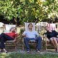 Sous le figuier : photo Anne Consigny, Jonathan Zaccaï, Marie Kremer
