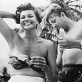 L'Enfer des tropiques : Photo Rita Hayworth, Robert Mitchum