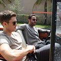 Photo Aaron Tveit, Daniel Sunjata