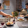 Photo Lucy Liu, Raza Jaffrey