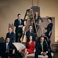 Photo Alan Cumming, Archie Panjabi, Chris Noth, Christine Baranski, Julianna Margulies