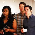 Photo Chris Messina, Ike Barinholtz, Mindy Kaling
