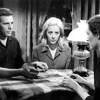 Viridiana : photo Francisco Rabal, Luis Buñuel, Silvia Pinal