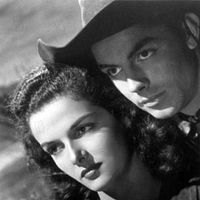Le Banni : photo Howard Hughes, Jane Russell
