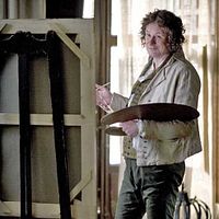 Les Fantômes de Goya : photo Milos Forman, Stellan Skarsgard