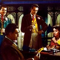 Le Roi du Tabac : photo Gary Cooper, Jack Carson, Lauren Bacall, Michael Curtiz