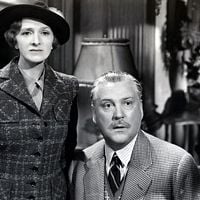 Rebecca : Photo Gladys Cooper, Nigel Bruce