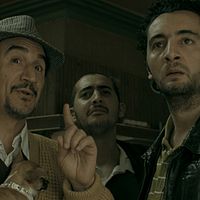 Les Barons : photo Mohamed Fellag, Nabil Ben Yadir, Nader Boussandel