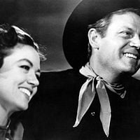 La Fille du désert : photo Dorothy Malone, Joel McCrea