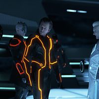 Tron l'héritage : photo Beau Garrett, James Frain, Jeff Bridges, Joseph Kosinski, Michael Sheen
