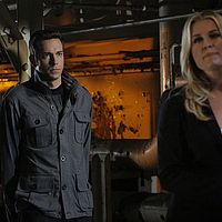 Photo Rebecca Romijn, Zachary Levi