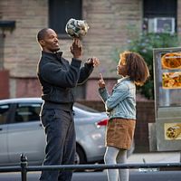 Annie : Photo Jamie Foxx, Quvenzhané Wallis