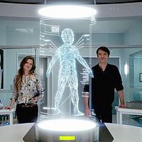 Photo Goran Visnjic, Grace Gummer
