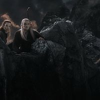 Le Hobbit : la Bataille des Cinq Armées : Photo Evangeline Lilly, Orlando Bloom