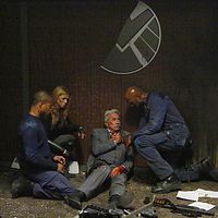 Photo Adrianne Palicki, Cornelius Smith Jr, Edward James Olmos, Henry Simmons