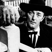 La Nuit du chasseur : Photo Robert Mitchum
