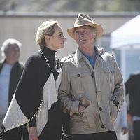 Photo Amber Valletta, Don Johnson