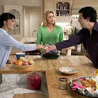 Spanglish : Photo Adam Sandler, James L. Brooks, Paz Vega, Tea Leoni