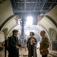 Les Animaux fantastiques : Photo David Yates, Eddie Redmayne, Katherine Waterston