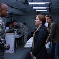 Premier Contact : Photo Amy Adams, Forest Whitaker, Jeremy Renner