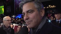 George Clooney et ses "Monuments Men" sur le tapis rouge parisien