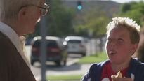 "Bad Grandpa" : Supérette