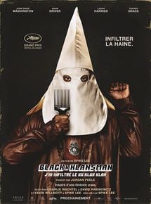 BlacKkKlansman – J'ai infiltré le Ku Klux Klan streaming
