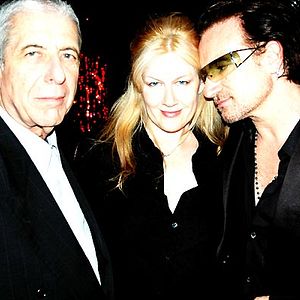 Leonard Cohen: I'm Your Man : Photo Bono, Leonard Cohen